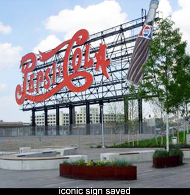 Queens West earliest stage of construction 